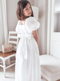 White Elegance Sash - A Little Lacey · Photo 3 of 6