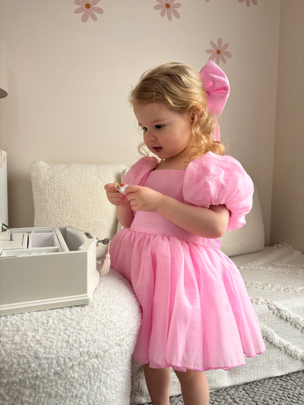 Jcpenney Spring Little Girl Dresses Jcpenney Lucy Puff Sleeve Candy Pink Baby Dress A Little Lacey Jcpenney Spring Little Girl Dresses Jcpenney Lucy Puff Sleeve Candy Pink Baby Dress A Little Lacey
