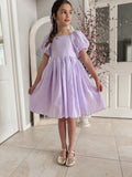 Lucy Girls Lilac Midi Dress - A Little Lacey · Photo 3 of 10