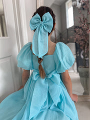 Ocean Blue Elegance Sailor Bow - A Little Lacey