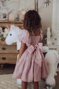 Lucy Girls Dusty Pink Midi Dress - A Little Lacey · Photo 10 of 13