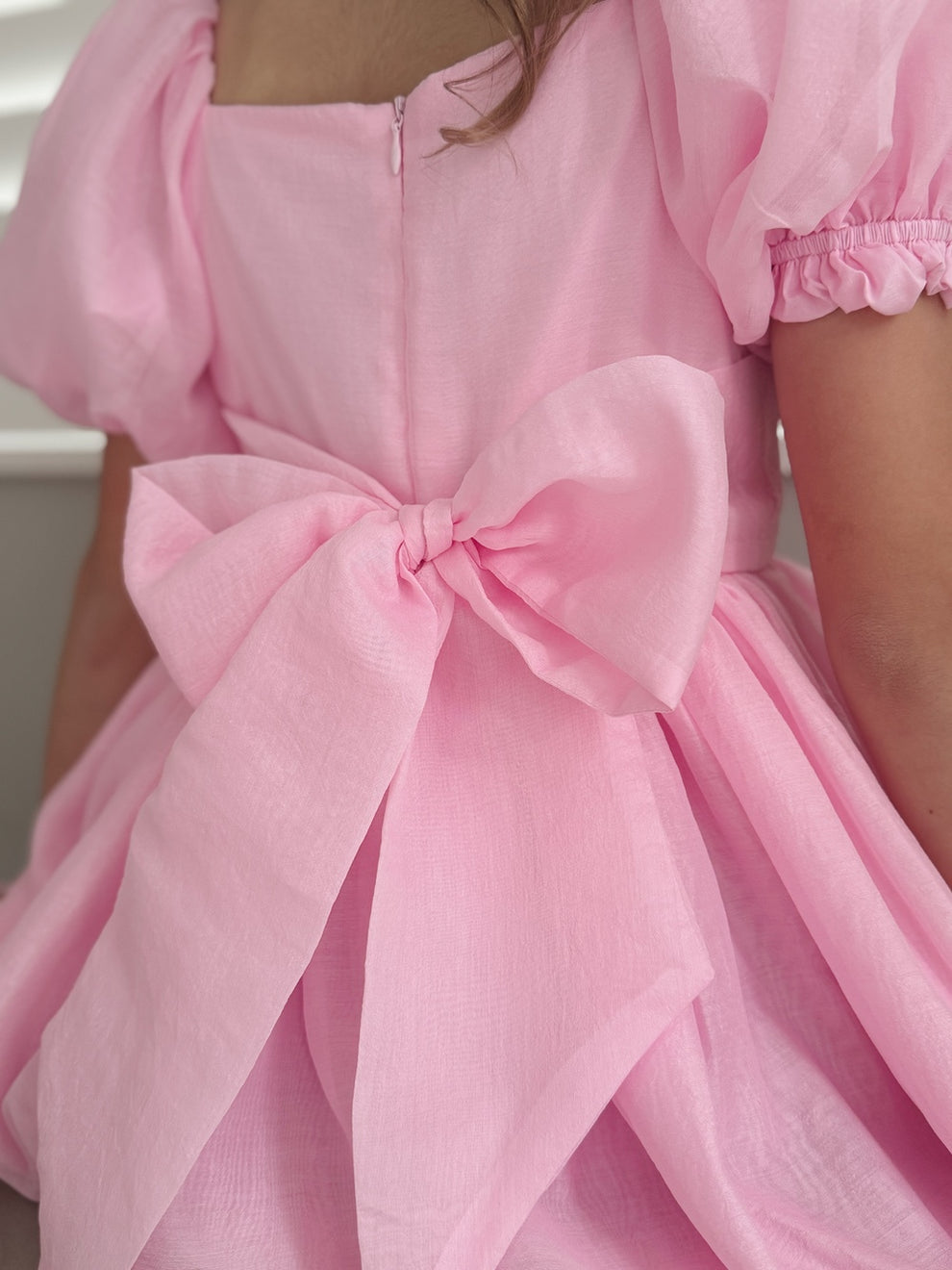 Lucy Girls Candy Pink Midi Dress - A Little Lacey · Photo 12 of 14