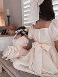 Lucy Girls Champagne Midi Dress - A Little Lacey · Photo 13 of 15