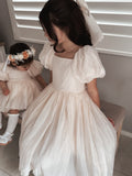 Lucy Girls Champagne Midi Dress - A Little Lacey · Photo 11 of 15