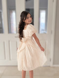 Lucy Girls Champagne Midi Dress - A Little Lacey · Photo 15 of 15
