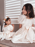 Lucy Girls Champagne Midi Dress - A Little Lacey · Photo 9 of 15