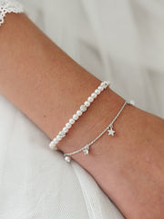 Little Pearl Charms Girls Bracelet - A Little Lacey