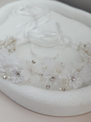 Lucia Blossom Girls Headpiece - A Little Lacey