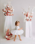 Lucy Puff Sleeve White Baby Dress - A Little Lacey · Photo 1 of 8