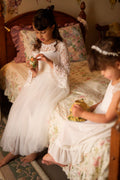 Madeleine Girls White Dress - A Little Lacey · Photo 4 of 13