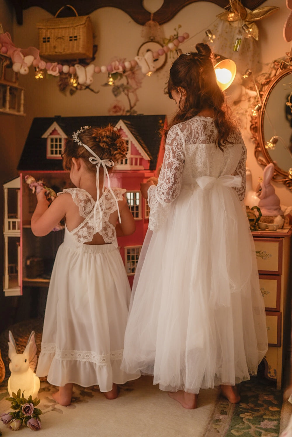 Madeleine Girls White Dress