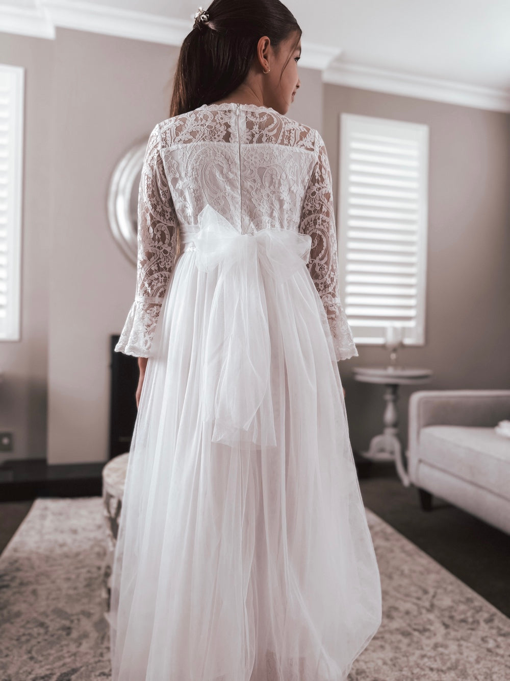 Madeleine Girls White Dress