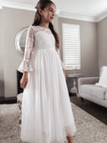 Madeleine Girls White Dress - A Little Lacey · Photo 10 of 13