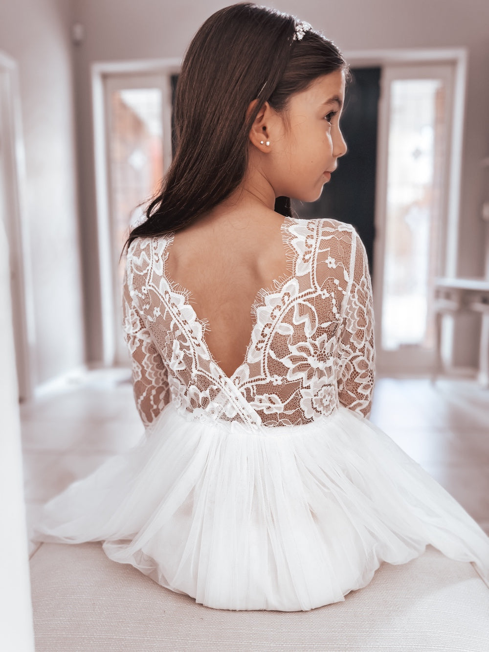 Maia White Lace Dress - A Little Lacey · Photo 5 of 9