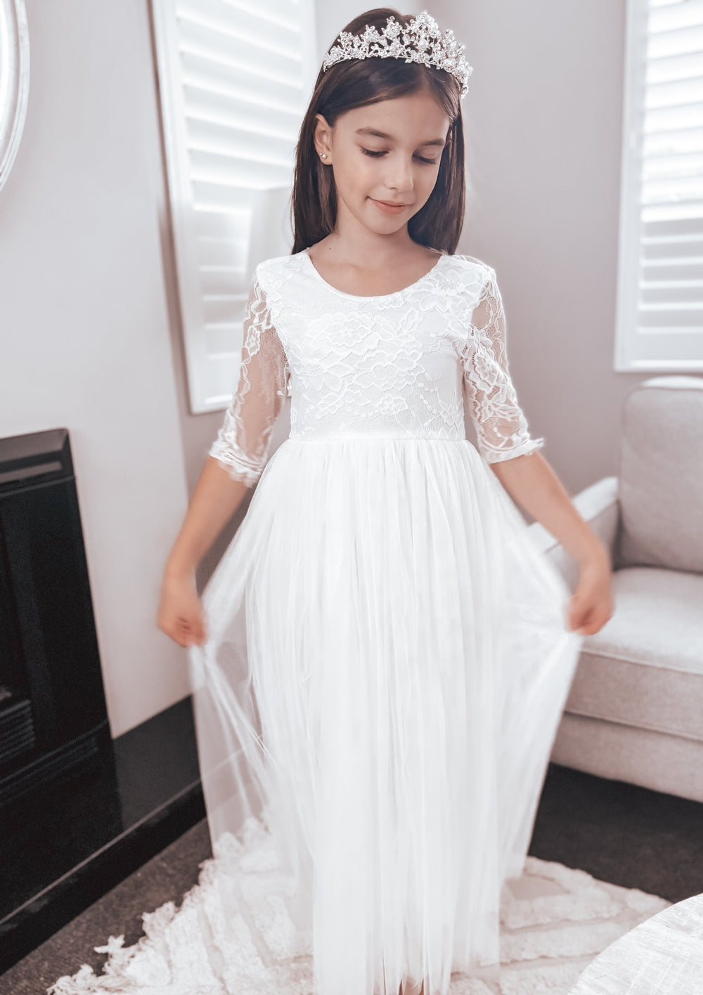 Maia White Lace Dress - A Little Lacey · Photo 6 of 9