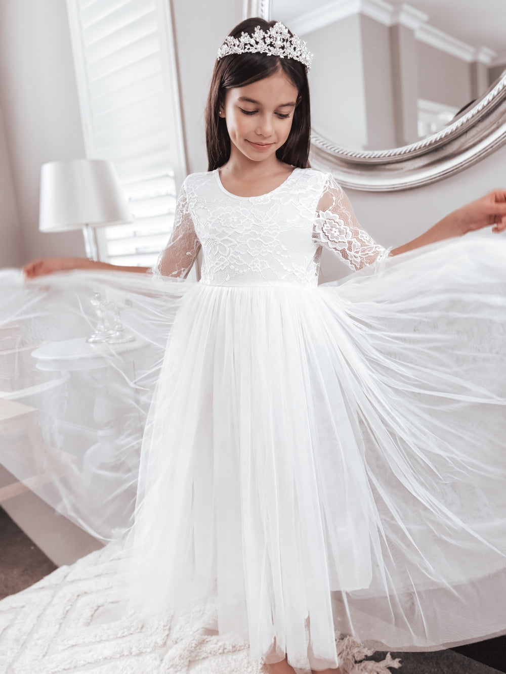 Maia White Lace Dress - A Little Lacey · Photo 4 of 9