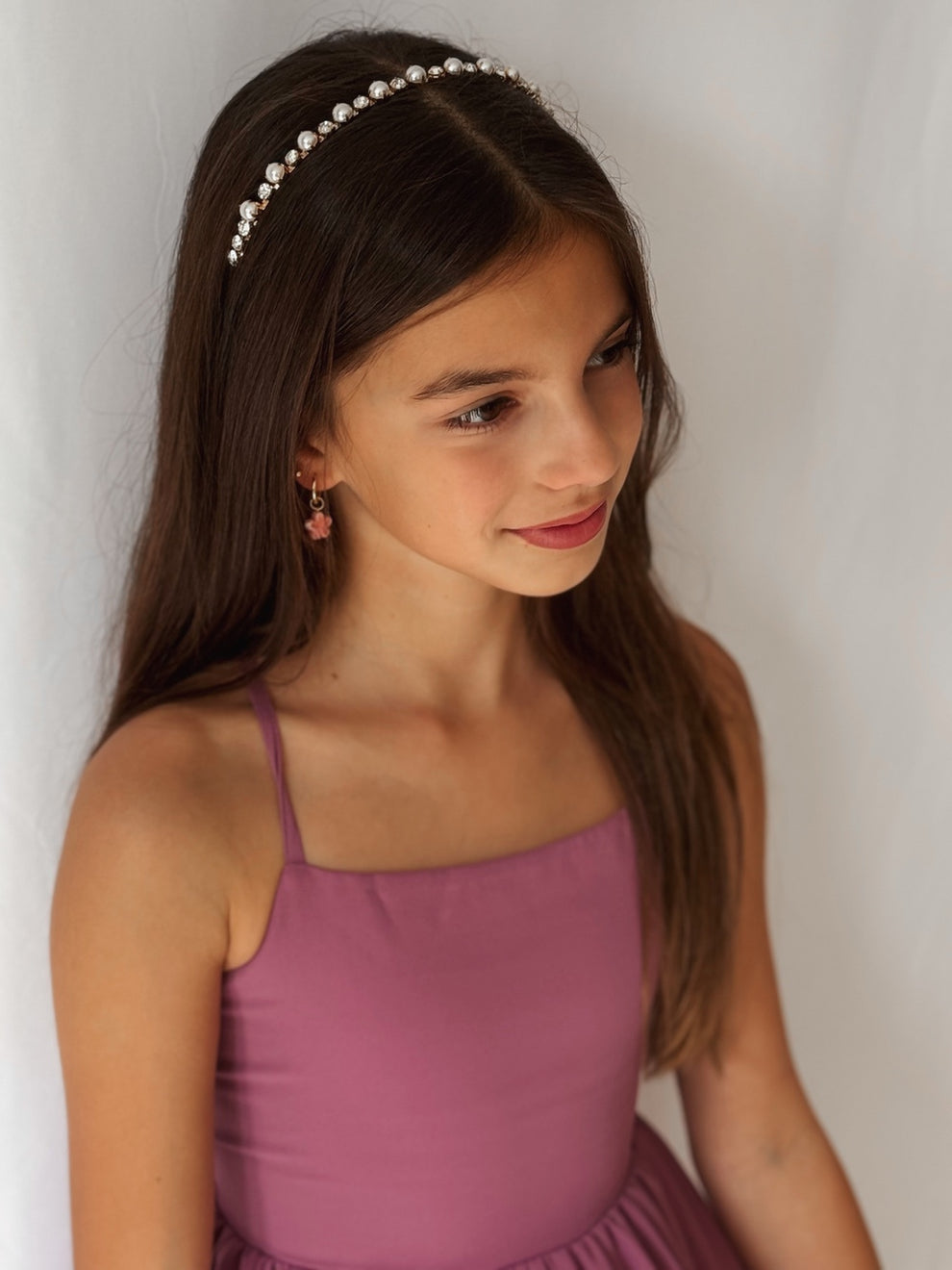 Maisie Girls Gold Headband - A Little Lacey · Photo 2 of 5