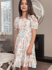 Matilda Girls Pastel Dress - A Little Lacey