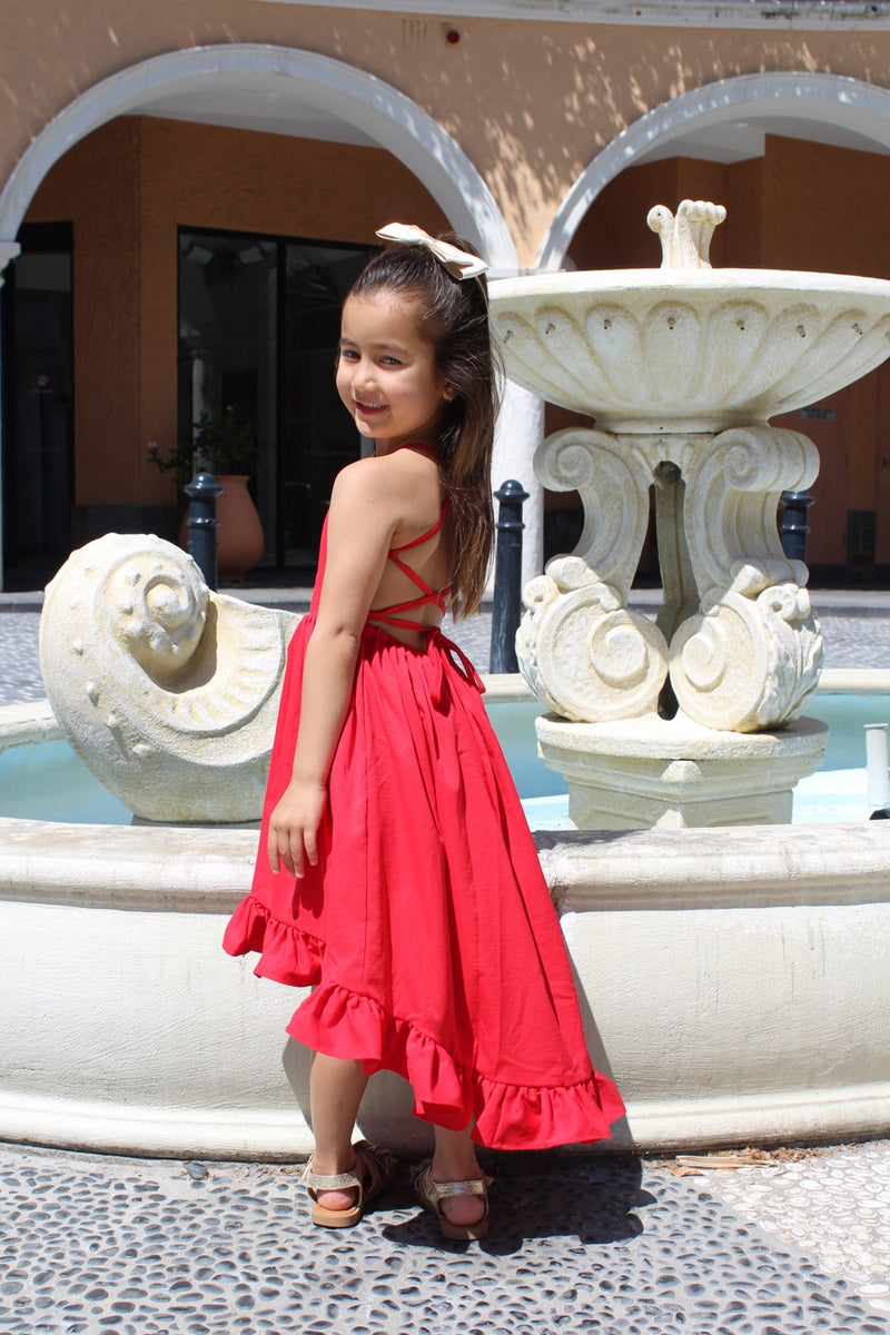 Mia Red Christmas Dress