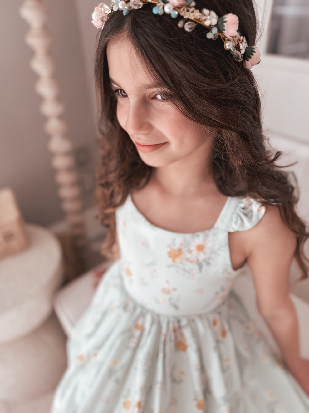 Mila Girls Flower Headpiece - A Little Lacey · Photo 3 of 7