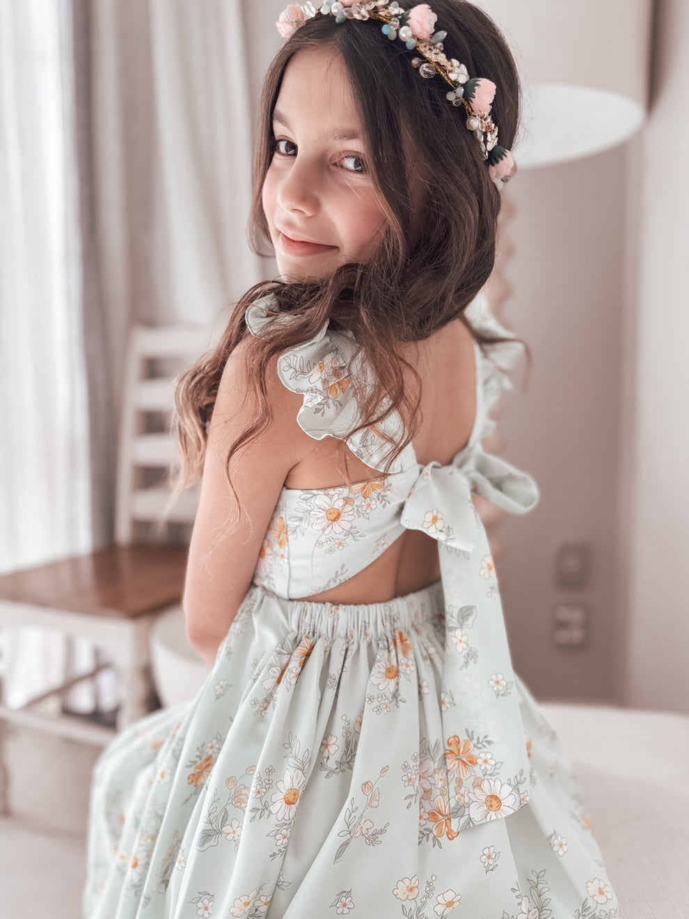 Mila Girls Flower Headpiece - A Little Lacey · Photo 4 of 7