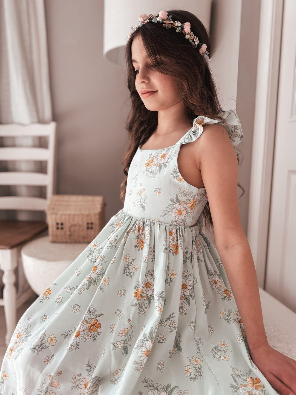 Mila Girls Flower Headpiece - A Little Lacey · Photo 5 of 7