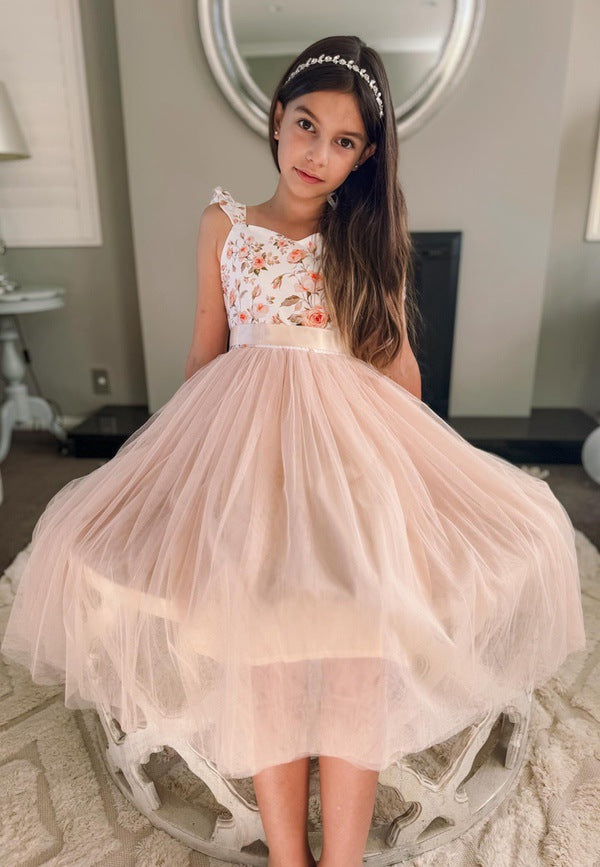 Girls party dress - Mille - front