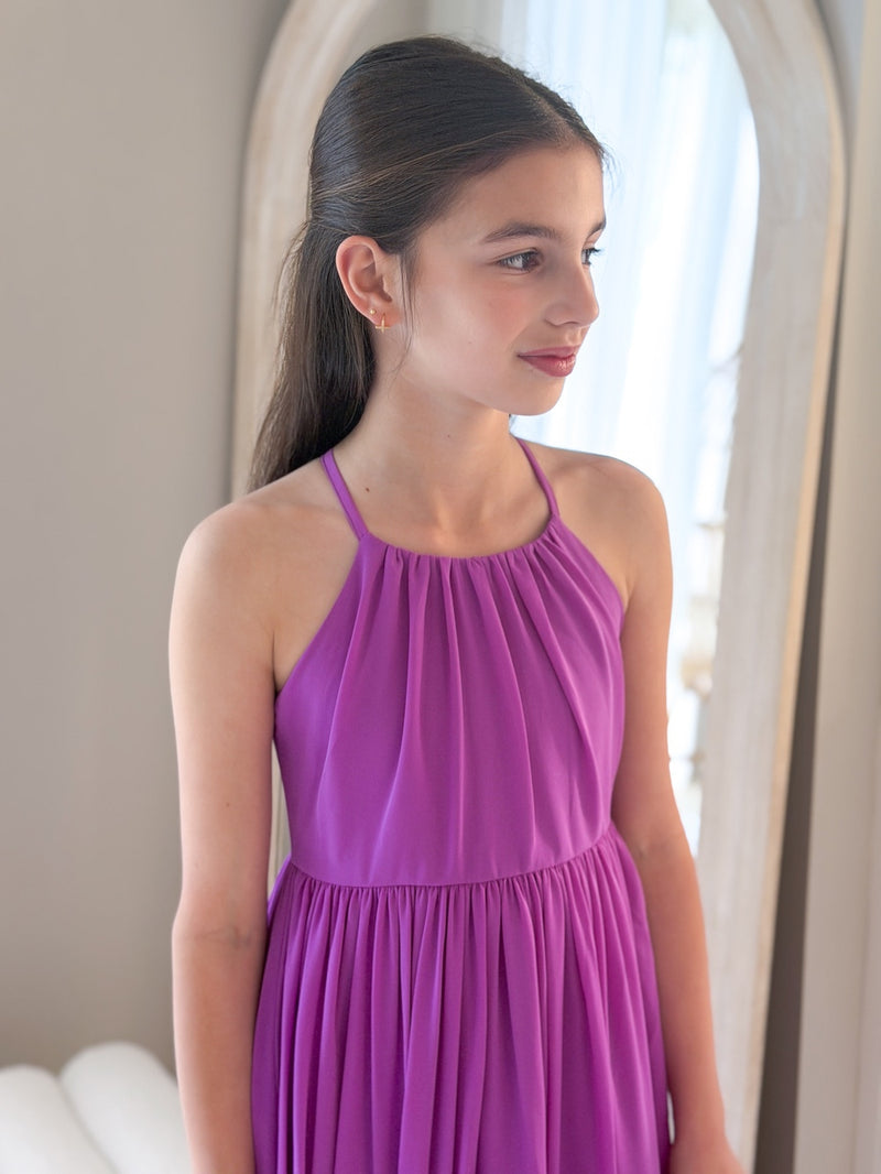 Marlowe Girls Magenta Rose Dress - A Little Lacey