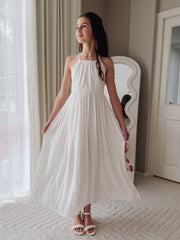 Marlowe Girls White Dress - A Little Lacey