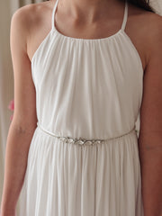 Marlowe Girls White Dress - A Little Lacey