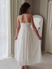 Marlowe Girls White Dress - A Little Lacey