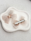 Girls ivory hair accessories for special occasions
