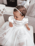 Nova Girls Pearl & Diamnate Silver Headband - A Little Lacey · Photo 4 of 11
