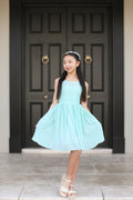 Norah Turquoise Girls Dress - A Little Lacey · Photo 4 of 20