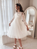 Model twirling in Odette dress, showcasing dress movement and volume.