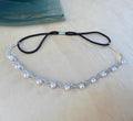 Nova Girls Pearl & Diamnate Silver Headband - A Little Lacey · Photo 11 of 11