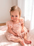Petal Pink Embroidered Baby Dress - A Little Lacey · Photo 11 of 15
