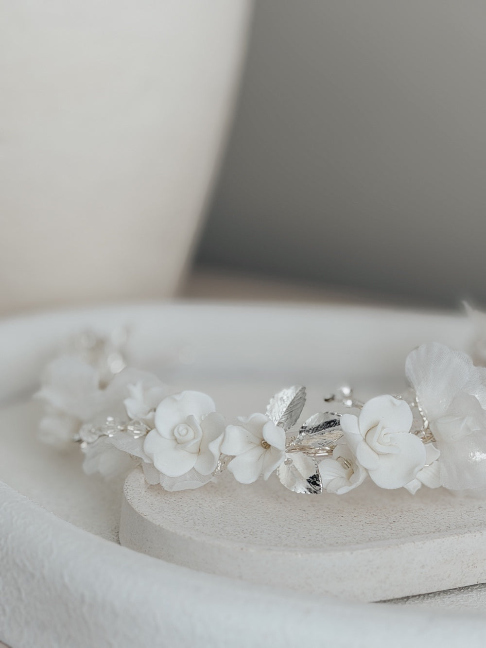 Heirloom quality girls Communion headpiece