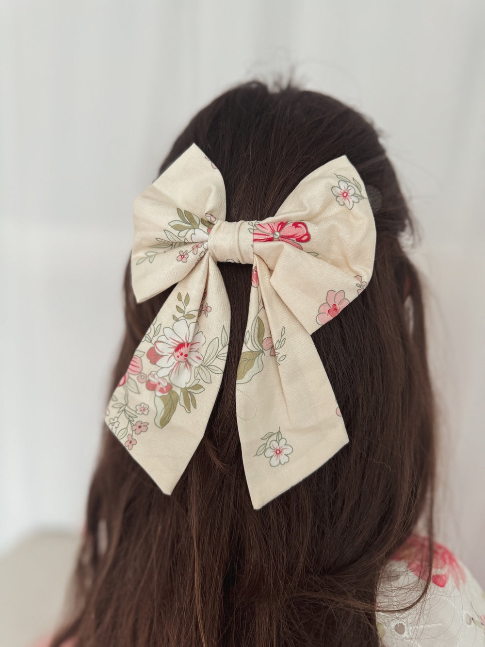 Sadie Floral Girls Bow - All Products