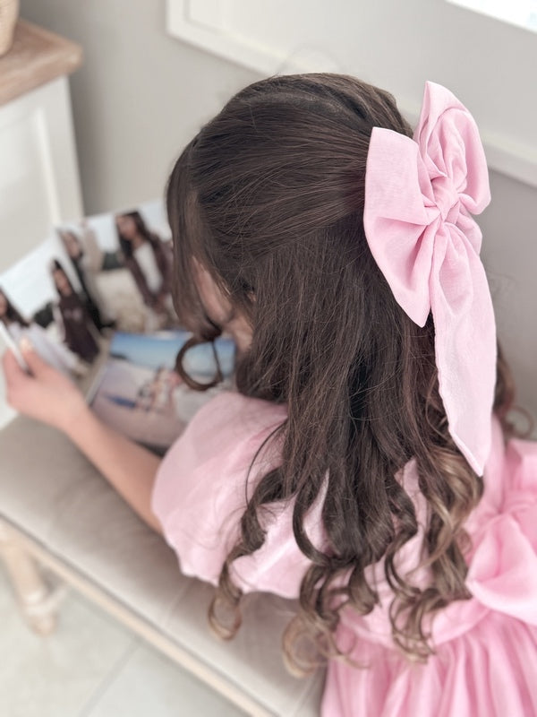 Light Pink Elegance Sailor Bow