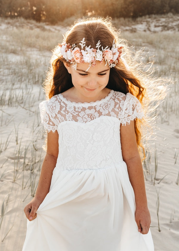 Nora Girls Flower Crown
