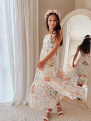 Savannah Girls Tropical Maxi Dress - A Little Lacey