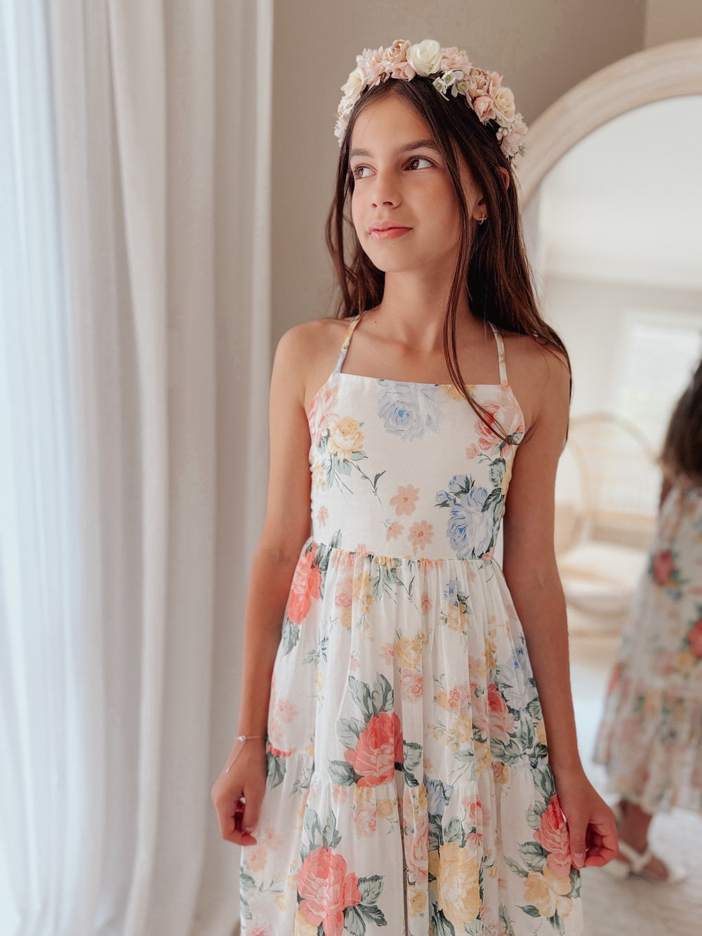 Girls summer occasion maxi dress
