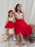 Stella Rose Baby Romper - Red - A Little Lacey · Photo 6 of 7