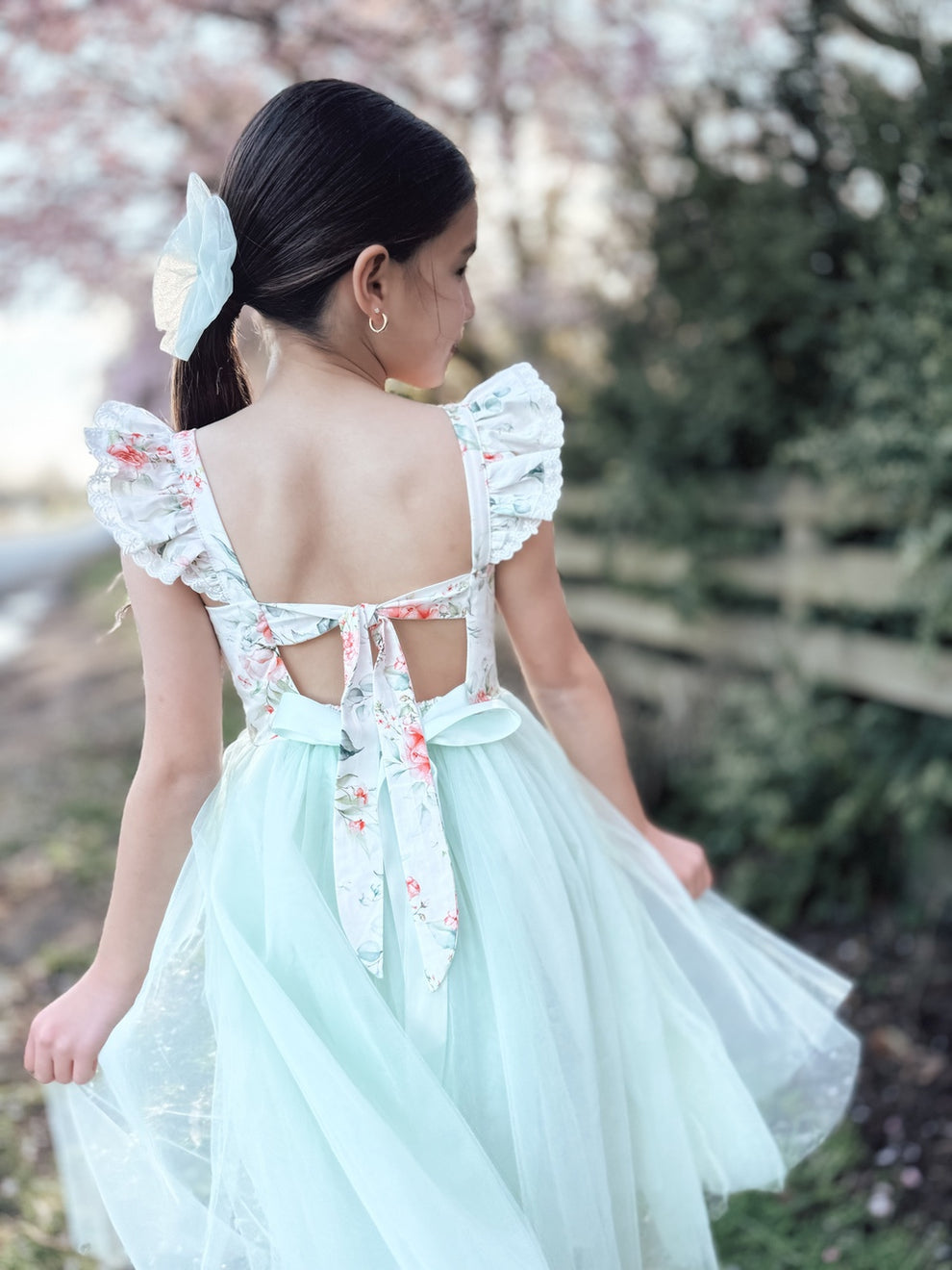 Stella Rose Christmas Dress - Green - A Little Lacey · Photo 1 of 7