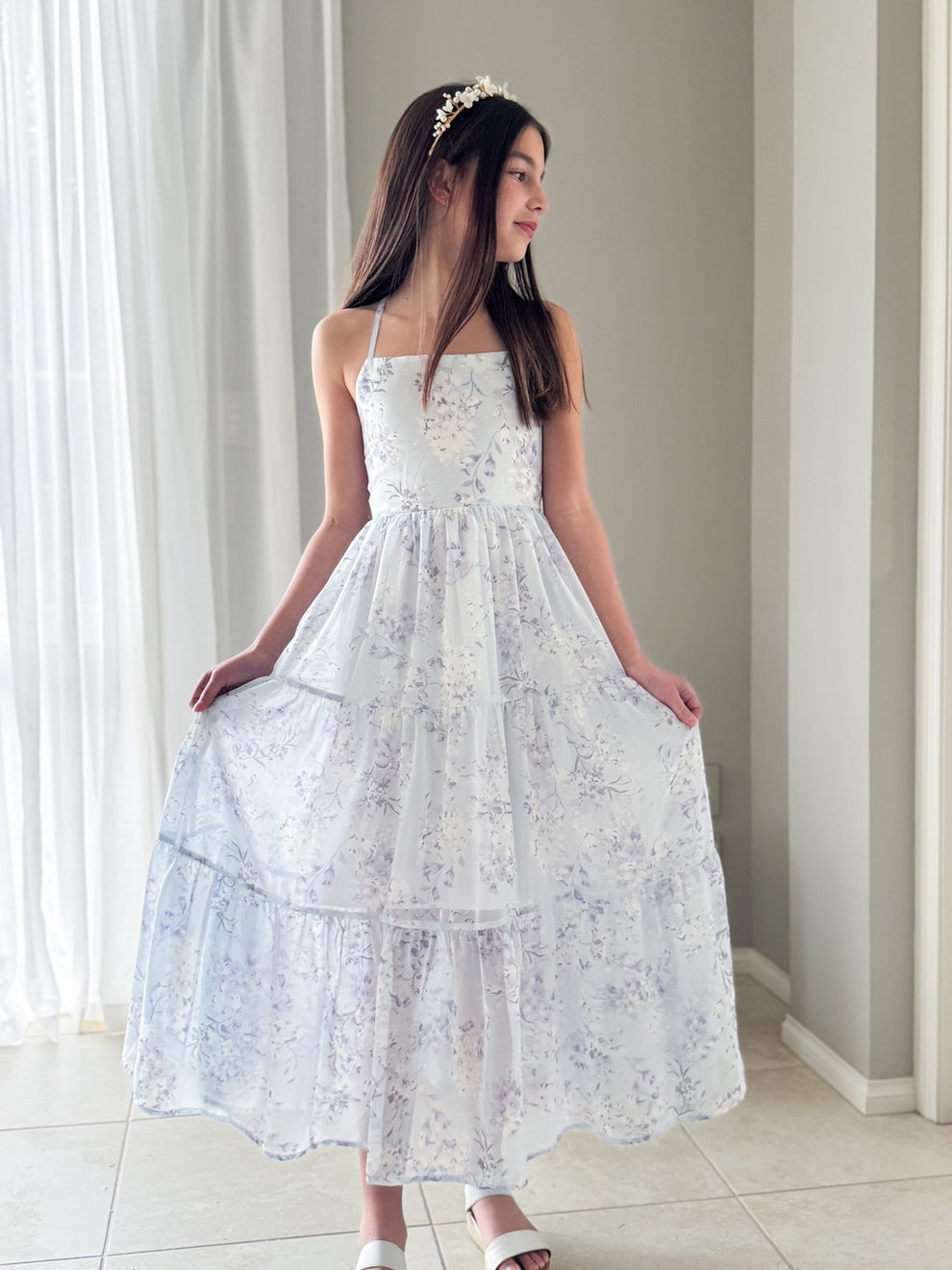Savannah Girls Dress - Lilac Mist - A Little Lacey · Photo 5 of 12