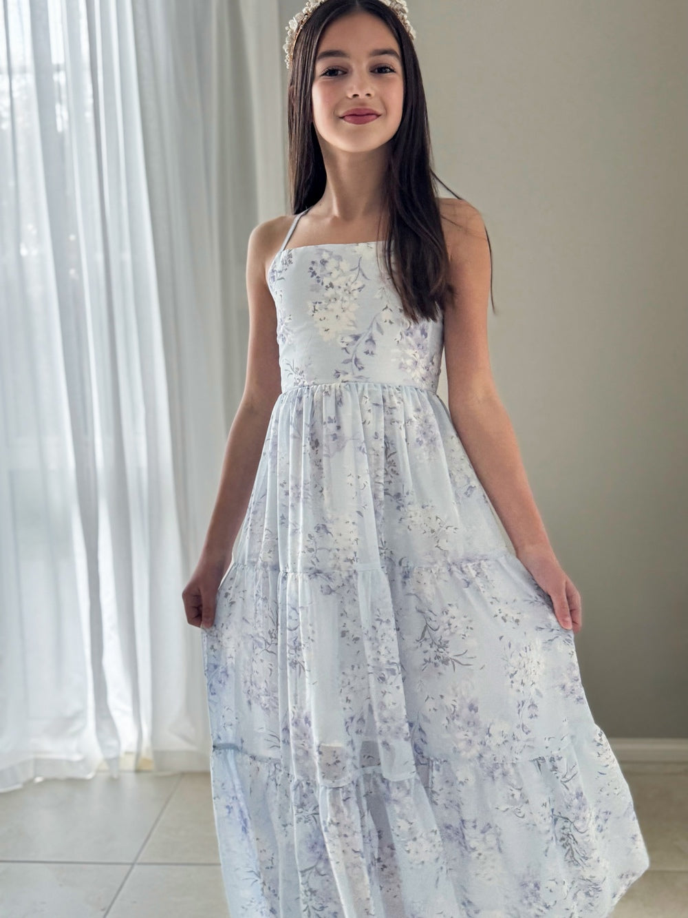 Savannah Girls Dress - Lilac Mist - A Little Lacey · Photo 4 of 12
