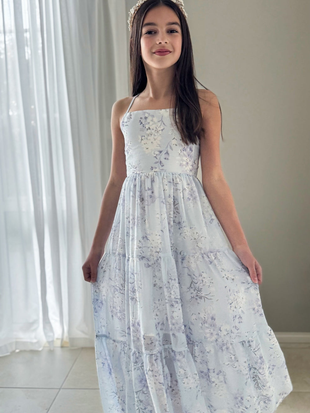 Savannah Girls Dress - Lilac Mist - A Little Lacey · Photo 4 of 12