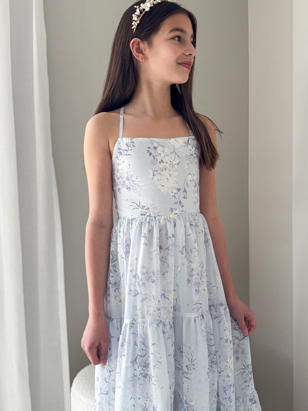 Savannah Girls Dress - Lilac Mist - A Little Lacey · Photo 9 of 12