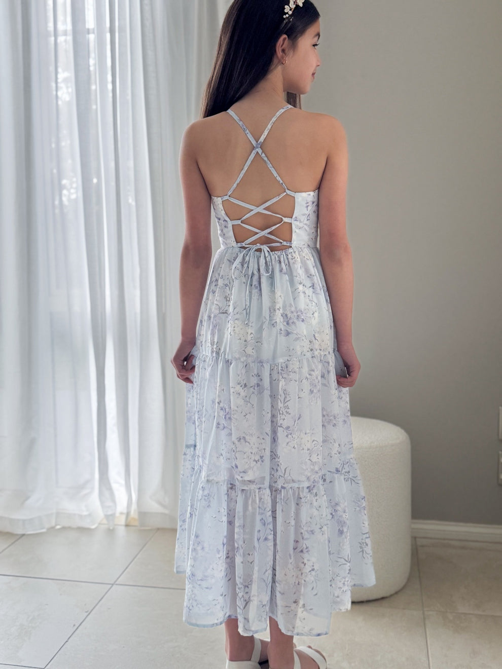 Savannah Girls Dress - Lilac Mist - A Little Lacey · Photo 11 of 12